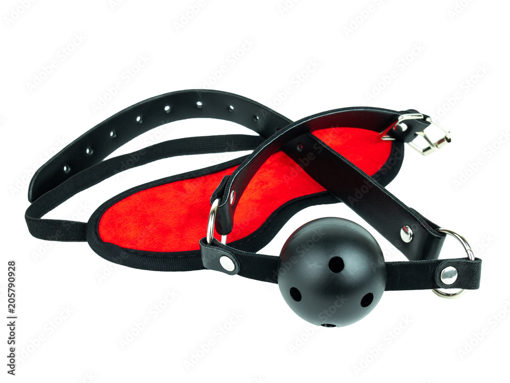 Sex Toy Black Leather Latex Strap With Red Ball And Leather Whip BDSM sex-toy-black-leather-latex-strap-with-red-ball-and-leather-whip-bdsm