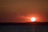 Fototapeta Zachód słońca - Sunset in Croatia