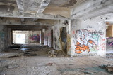 Fototapeta Młodzieżowe - Abandoned Building Sanatorium