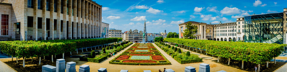 Canvas Print - City of Brussels - Belgium