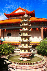 Poster - Buddhist temple Kek Lok Si, Georgetown, Penang island, Malaysia