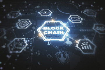 Poster - Cryptocurrency and future concept