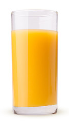 Glass of fresh orange juice