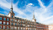 The Plaza Mayor in Madrid, Spain