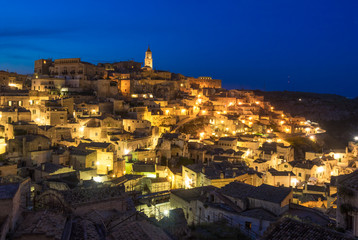 Matera (Basilicata) - The historic center of the wonderful stone city of southern Italy, a tourist attraction for the famous 