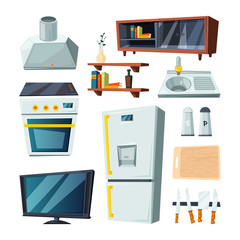 Poster - Furniture for kitchen and living room