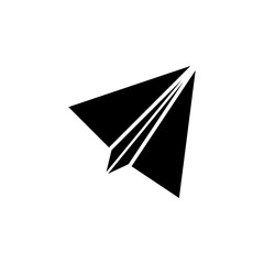 Poster - paper airplane icon. Element of web icon for mobile concept and web apps. Isolated paper airplane icon can be used for web and mobile. Premium icon