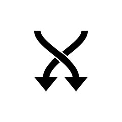 Poster - mixed choice mark icon. element of web icon for mobile concept and web apps. isolated mixed choice m