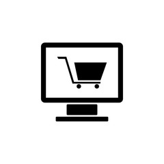 Poster - Online Store icon. Element of web icon for mobile concept and web apps. Isolated Online Store icon can be used for web and mobile