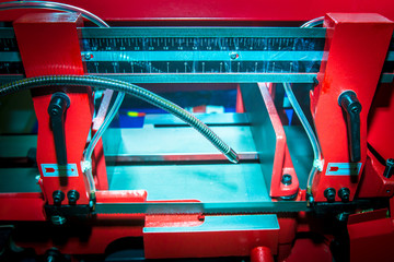 Poster - the machine tool for metal working. industry.