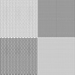 Vector Fishnet pattern in ornamental style. Set vector seamless pattern stockings kapron pattern