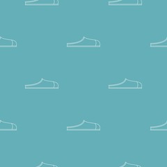 Poster - slippers pattern vector seamless repeating for any web design