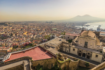 Wall Mural - Sunrise in Napoli