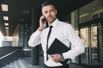 Sticker - Portrait of a successful young businessman