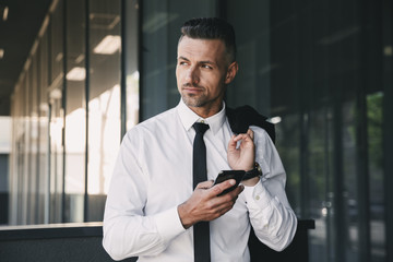 Wall Mural - Portrait of a confident young businessman