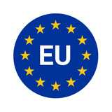 Fototapeta  - European Union sign