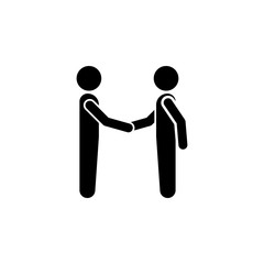 Aufkleber - agreement of people icon. Element of conversation icon for mobile concept and web apps. Isolated agreement of people icon can be used for web and mobile