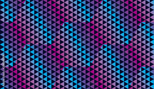 Abstract geometric colorful seamless pattern