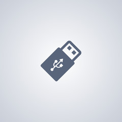 Poster - Flash drive icon