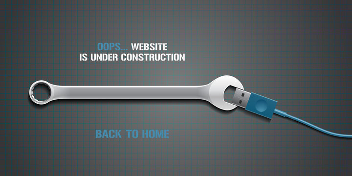 Template 404 error page vector illustration