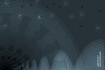 Wall Mural - abstract dark background. concept of vector design.
