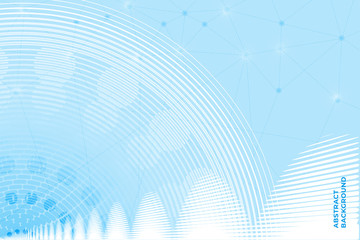 Wall Mural - abstract blue background. concept of vector design.