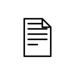 Aufkleber - paper icon. Element of science icon for mobile concept and web apps. Thin line paper icon can be used for web and mobile