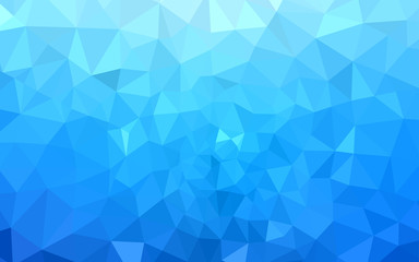 Wall Mural - Light BLUE vector abstract polygonal pattern.