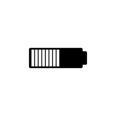 Poster - battery level icon. Element of web icon with one color for mobile concept and web apps. Isolated battery level icon can be used for web and mobile