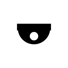 Aufkleber - Surveillance Camera icon. Element of web icon with one color for mobile concept and web apps. Isolated Surveillance Camera icon can be used for web and mobile
