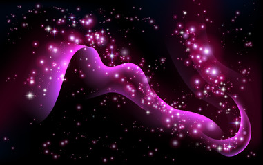 Wall Mural - magic light background