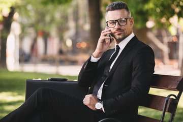 Poster - Portrait of a confident businessman