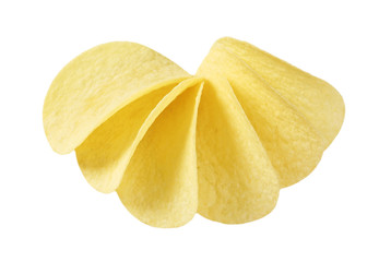 Canvas Print - thin potato chips