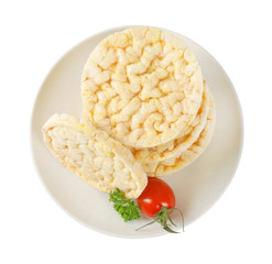 Sticker - puffed rice cakes