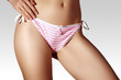 © marinafrost - Waxing for beautiful woman. Brazilian laser hair removal bikini line an sexy body shapes. Body care and clean skin