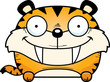 Saber-Toothed Tiger Peeking