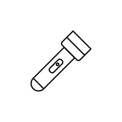 Poster - lamp line icon. Element of camping icon for mobile concept and web apps. Thin line lamp icon can be used for web and mobile