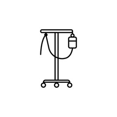 Poster - dropper line icon. Element of simple medicine icon for mobile concept and web apps. Thin line dropper icon can be used for web and mobile