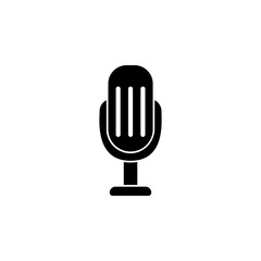 Poster - microphone icon. Element of simple music icon for mobile concept and web apps. Isolated microphone icon can be used for web and mobile