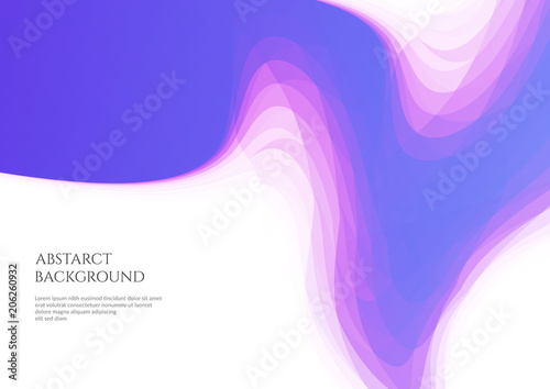 Abstract geometric background. Bright colors. Distortion of space. Translucen...