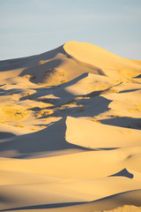 Wall Mural - dunes and sand in desert landscape