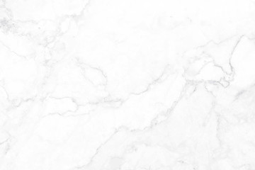 Wall Mural - white marble texture in natural pattern with high resolution for background and design art work. til