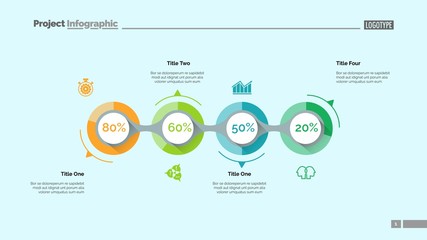 Poster - Business goal achievement slide template