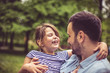 © Mladen - Funny conversation at park.