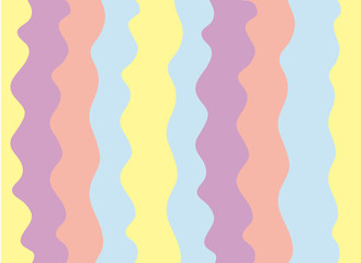 Poster - cute soft rainbow background vector illustration