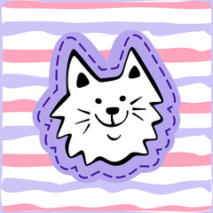 Sticker - Hand Drawn Doodle Cat Icon