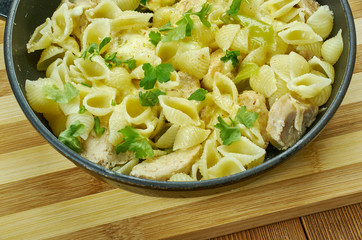 Canvas Print - Salsa Verde Chicken Pasta