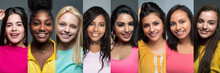 Group Of Diverse Teen Girls