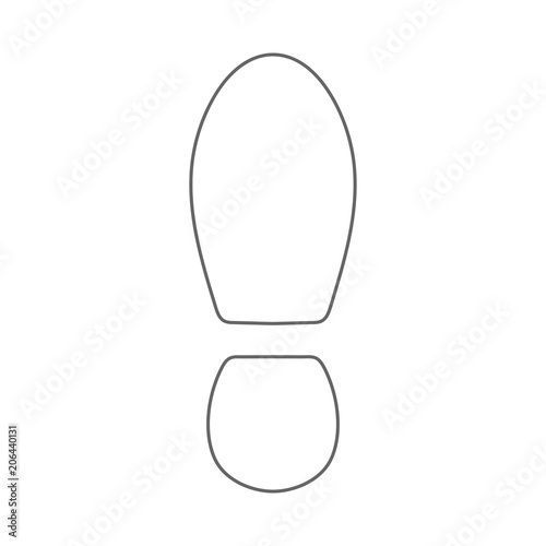 footprint silhouette shoe imprint outline vector buy this stock vector and explore similar vectors at adobe stock adobe stock footprint silhouette shoe imprint