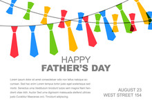 Happy Father's Day Card Template